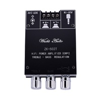 Bảng Mạch Khuếch Đại Âm Thanh ZK-502T Bluetooth 5.0 50W + 50W 2.0 AUX BT DC12-24V ( Có App )