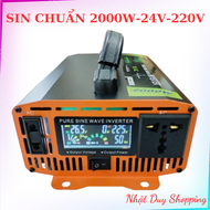 Bộ chuyển đổi điện Sin Chuẩn 2000W-24V sang 220V Sin Chuẩn SOYER TECH - ST-2000W