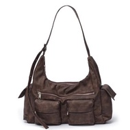 SAMO ONDOH - pocket mug bag L vintage brown