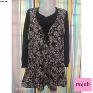 PRELOVED Tshirt Nursing Selak Aqeela Murah /Muslimah Nursing Tshirt/Breestfeeding Tshirt/Tshirt Meny