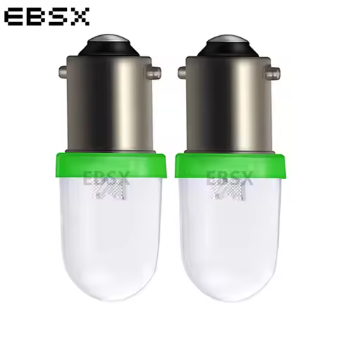 10Pcs E10/BA9S LED Bulb T4W LED T11 H6W Car Interior Lights Turn Signal License Plate Lamp 12V Auto 