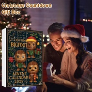 [Gongjing] Bigfoot Edition Advent Calendar 2025, 24 Unique Sasquatch Ornaments, Advent Calendar 2025