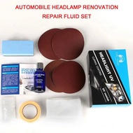 Car Headlight Restoration Kit Headlamp Cleaner Restorer Car Headlight Restorer Polish And Cleaner Include Sandpaper Textured