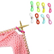 Shwnee 8 16 PCS Knitting Needle Stoppers Knitting Needle Hugger Needle Tip Stopper for Knitting Need