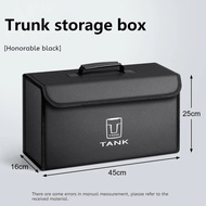 NEW Car Trunk Storage Fit For GWM WEY TANK 300 TANK 500 TANK 700 2023 2025 Storage Bag Leather Car T