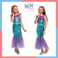 Little Mermaid Halloween costume dress for children G0378