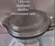 New Anchor glass cooking pot microwave safe 新微波爐玻璃煮食具