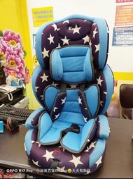 KAIAO 安全座椅 R44/04 成長型座椅 isofix 9月-12歲藍色星星