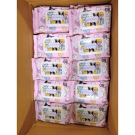 7 pack SANRIO CHILDREN'S WET TISSUE BUSINESS PACKAGE CONTAINS 80 SHEETS | 7-PACK ECONOMIC PACKAGE