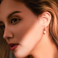 Vachana - Bridal Pearl Necklace & Earrings Set (เซทต่างหูกับสร้อยไข่มุกแท้)