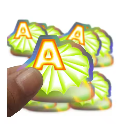 High Quality Vinyl/Vinyl Inkjet A4/Adhesive Holographic Paper/Hologram Sticker Paper/Custom Sticker/