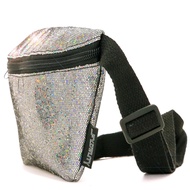 Silver Sequin Fanny Pack for Women Small Cute Festival Bag Fashion Waist Packs Neon Holographic Fann