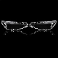 Lamp Hoods for BMW for F30 for F31 3 Series 2016-2019 Headlight Cover Car Headlight Lens Glass Lamps