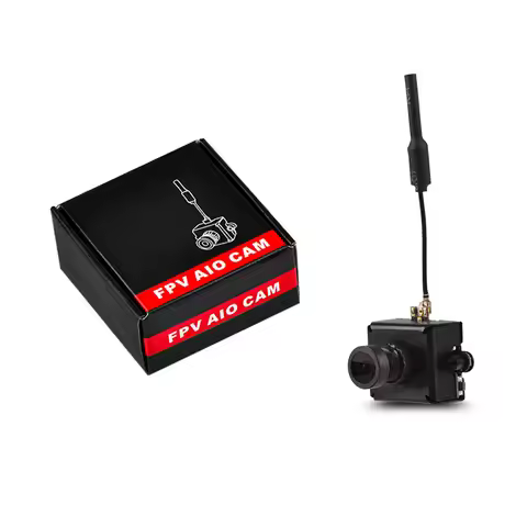 RC Micro Camera FPV AIO 5.8G 25MW 40CH 800TVL Transmitter LST-S2+ FPV Camera With OSD Parts For Raci