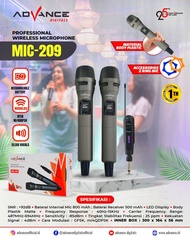 Advance Microphone Double Wireless MIC-206