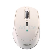 OKER เมาส์ BLUETOOTH Optical (BT-362) White