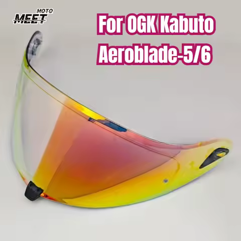 Hot For OGK Kabuto Aeroblade-5/6 Shields Replacement Windshield F-17 Lens Capacete De Moto Accessori