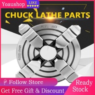 YOAUSHOP 4Jaw K72-80 3\'\' Lathe Chuck Self Centering Jaw Metal Turning Machine