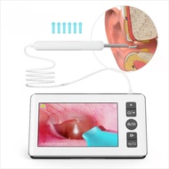 Digital Otoscope Oreille with 1080P Camera 3.5mm Ear Scope Camera 6 LED IPS Ear Wax 4.3 Inch IP67 Wa