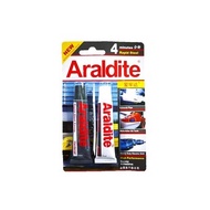 Araldite 4 Minutes, Rapid Steel, Epoxy Glue, 2 X 15ML Pack