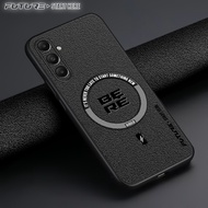Samsung A05S Case Softcase Latest Luxury Magsafe Leather Magnetic Casing