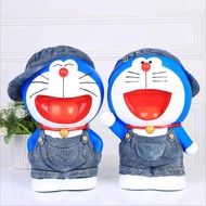 Jingle cats Piggy Bank Resin Cartoon coin bank Creative Doraemon cofre safe money box cash moneybox 