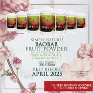 BAOBAB FRUIT POWDER 200G - READY STOCK
