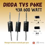 P6KE43A DIODE P6KE43A TVS DIODE SERIES 6KE43A 6KE43A