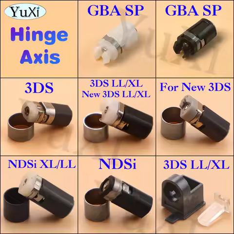 1Pc Rotating Shaft for Nintend DS Lite NDSL NDSi Rotate Spin Axis Barrel Hinge For New 3DS XL LL 3DS