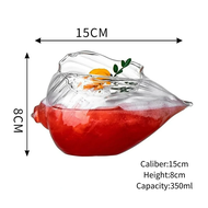 ♥ATTRACT♥ Conch Shaped Cocktail Glasses Cups Personalized Cocktail Glass Cup Shell Cup Atmospheric W