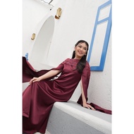 Miss Nomi - Layla Dress Lebaran Couple Clothes Women's Clothes 2024 Luxury Invitation Kaftan Satin