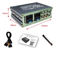 STAPON 6way 260w 6channels 20EQ DSP amplifier phone app SUB output audio input audio output USB inpu