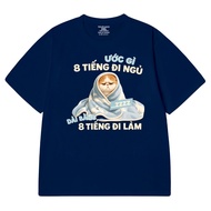 COD (Delivery in 24 hours)MIEMIE. T-shirt I'll take off for 8 hours to sleep as long as 8 hours to g