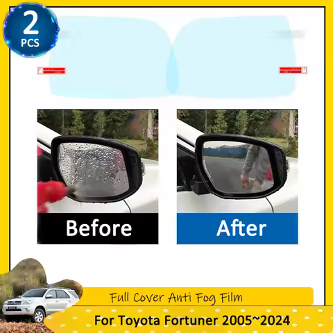For Toyota Fortuner Hilux SW4 AN50 AN60 AN150 AN160 2005~2024 2006 Car Films Full Cover Anti Fog Fil