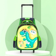 Trolley Burden-Reducing School Bag Backpack Trolley Capacity Integrated Trolley Kindergarten 3d Whee