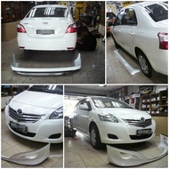 Toyota Vios 2008  2009 2010 2011 2012 bodykit with color Sportivo design