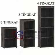 [3 RACK VARIATIONS] 2-TIER OPEN CABINET RACK 3-TIER CABINET RACK/ 4-TIER MULTIPURPOSE CABINET RACK/ 