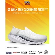 WHITE SLIP ON SHOES || Men's SLIP-ON shoes || ORIGINAL INS SKCHRS GOWALK MAX CHUSIONING ARCHFIT SLIP