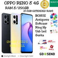 OPPO RENO 8 4G RAM 8/256GB (8+5GB EXTENDED RAM) GARANSI RESMI OPPO