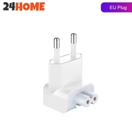 24HOME Wall AC Detachable Electrical EU Plug Duck Head Power Adapter for Apple iPad iPhone USB Charg
