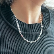 Marbella.bkk สร้อยคอเงินแท้ แบบโซ่ใหญ่ รุ่น Bella Necklace