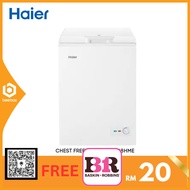 Haier Chest Frezer 103L 4 Star Energy Saving BD-138HME BD138HME Peti Sejuk Beku