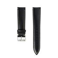สายนาฬิกาหนังแท้ Leather Strap วินเทจ คุณภาพดี หลายไซส์ 18-22mm สายหนัง 21mm [V02]