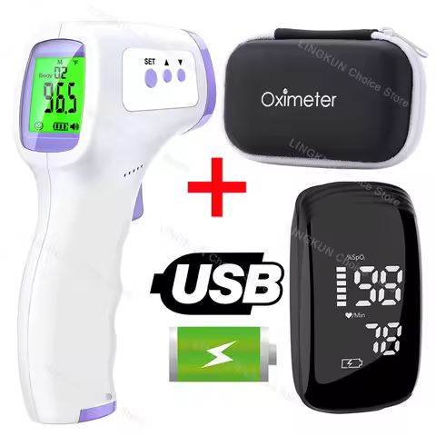 Medcial Portable Fingertip Pulse Oximeter Monitor Blood Oxygen Saturation Meter Pulse Oximeter Home
