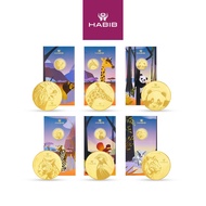 HABIB x Zoo Negara Collection 2023 | 999.9 Gold Wafer Coin (0.20g)