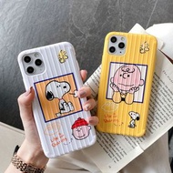 4289 SNOOPY史努比查理行李箱紋手機電話殼IPHONE 11 PRO 7 8 X PLUS XS XR MAX