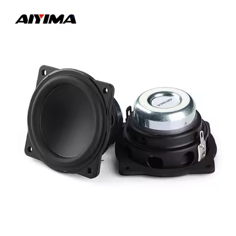 AIYIMA 2Pcs 2 Inch Full Range Audio Speaker 4 Ohm 20W Portable Speakers Home Theater Bluetooth-compa