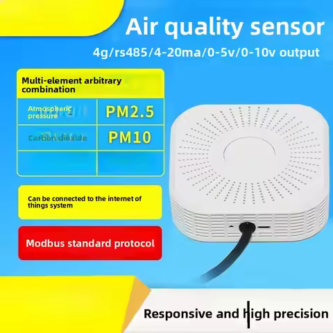 All-in-one Air Quality Sensor PM2.5 Temperature and Humidity PM10 Detector