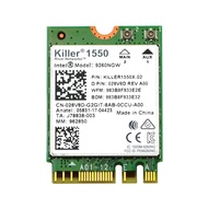 Killer 1550 Dual Band Wireless AC 9260 M.2 Wlan Bluetooth 5.0 Wifi Card