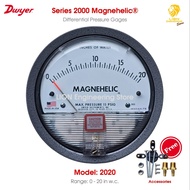 Dwyer 2020 Series 2000 Magnehelic® Differential Pressure Gages หน่วยวัดนิ้วน้ำ Inches of Water (in w